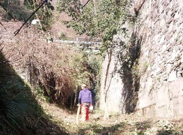 Ghiffa: manutenzione dei rii collinari
