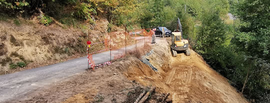 Messa in sicurezza frana