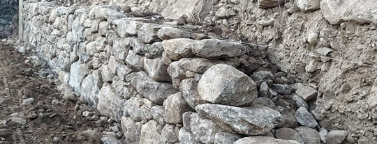 Muri in pietra a secco